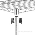 Display staccabile semplice installazione scaffale in filo metallico rack